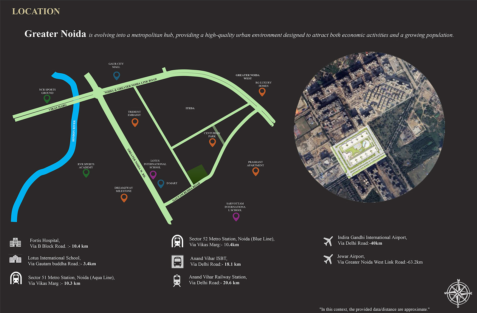 Aspire Centurian Park location map, Techzone IV